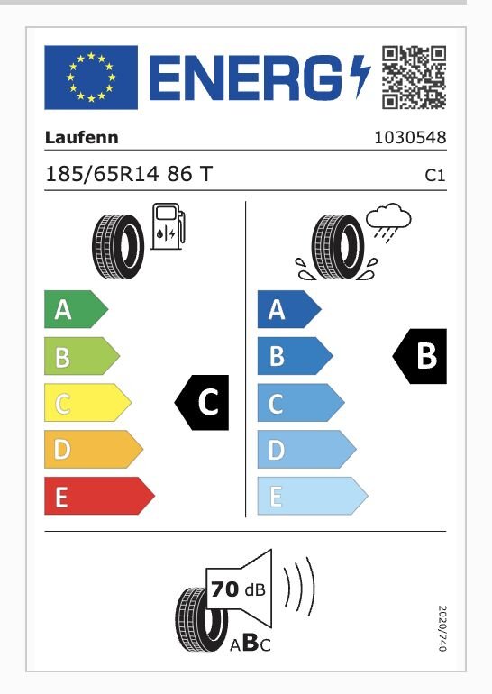 LFN.185/65R14 86T LK41 G Fit EQ (C-B-70) (YAZ) LAUFENN LASTİK (2025)
