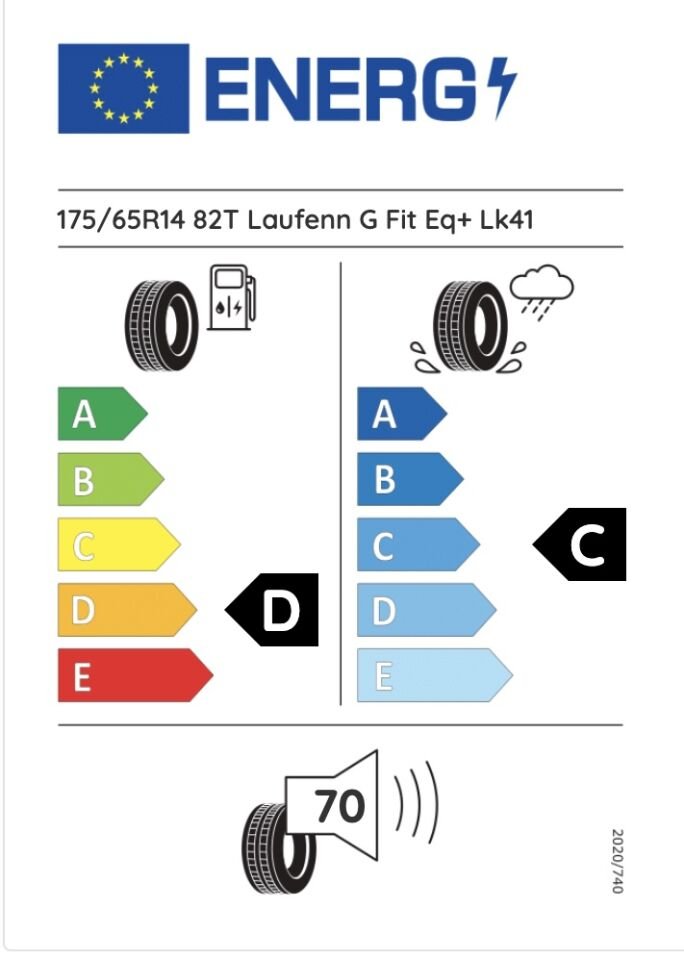LFN.175/65R14 82T LK41 G FIT EQ (D-C-70) (YAZ) LAUFENN LASTİK (2025)
