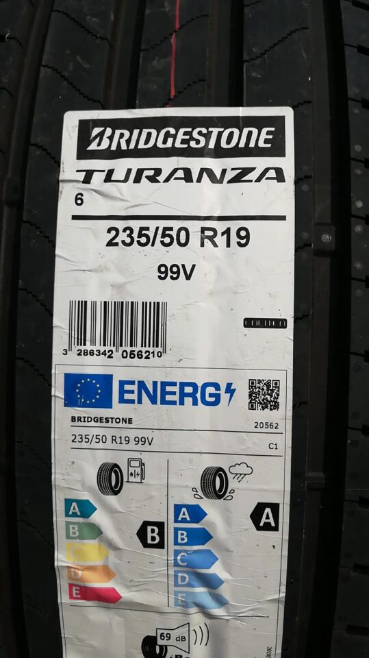 BRD.235/50R19 99V TURANZA 6 ENLITEN (B-A-69) (YAZ) BRIDGESTONE LASTİK (2025)